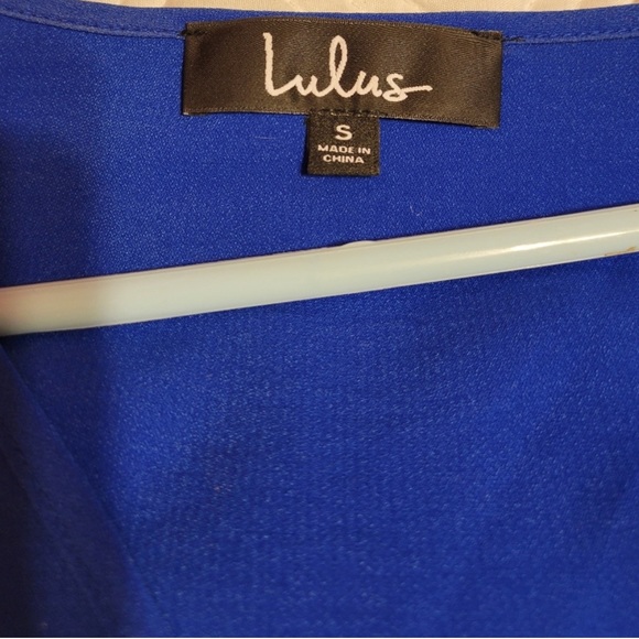 Lulus Keep A Secret Royal Blue Long Sleeve
Skater Dress - Picture 8 of 9